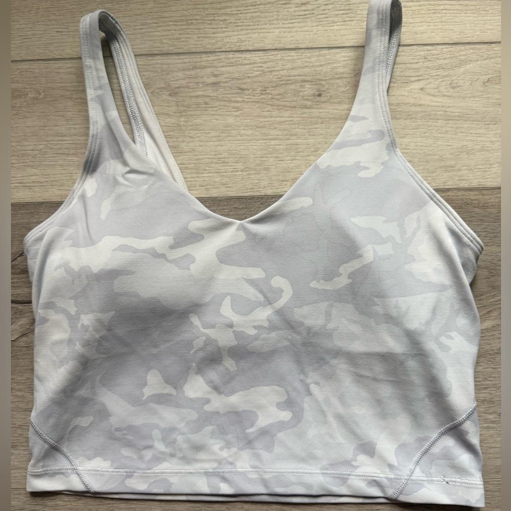 Lululemon align tank white camo